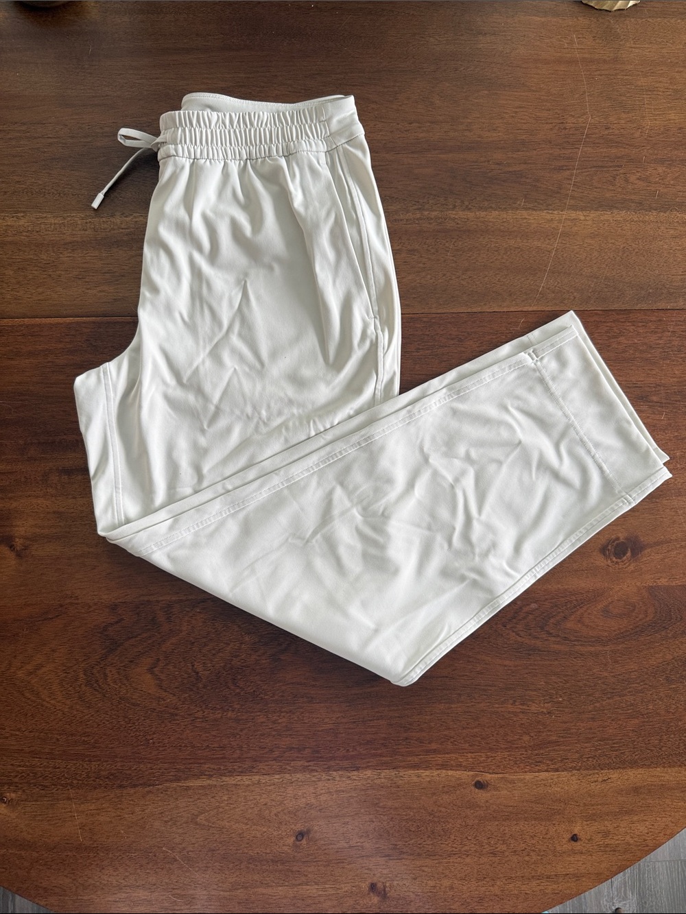 lululemon athletica White Drawstring Pants